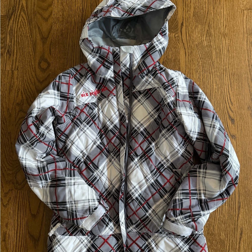 686 Women's Medium Ski Jacket with Red and Black